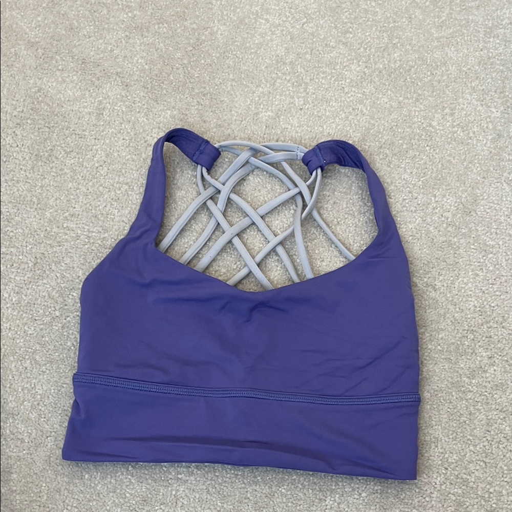 Lululemon Purple Bra Top